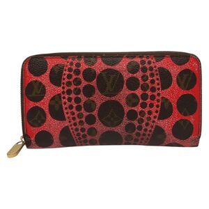 Louis Vuitton Portefeuille Zippy Red Canvas Wallet  (Pre-Owned)